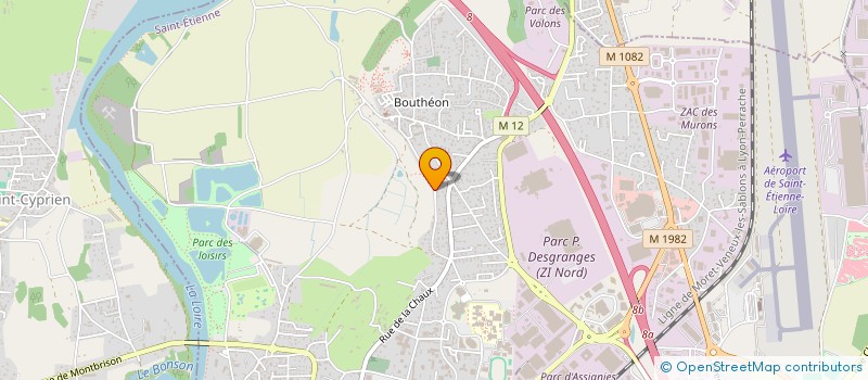 localisation de l'entreprise 802 075 416   SAINT-ETIENNE