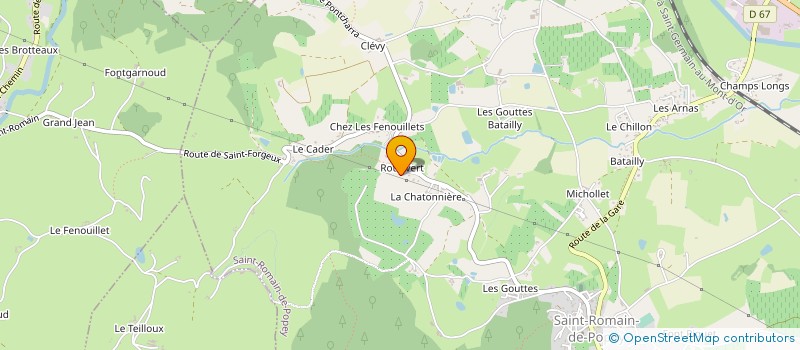 localisation de l'entreprise 802 079 194   SAINT-ROMAIN-DE-POPEY