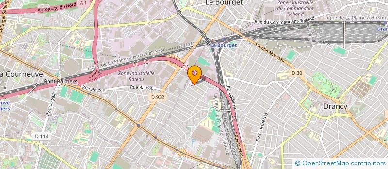 localisation de l'entreprise 802 091 868   DRANCY