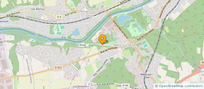 localisation de l'entreprise 802 092 023   MERY-SUR-OISE