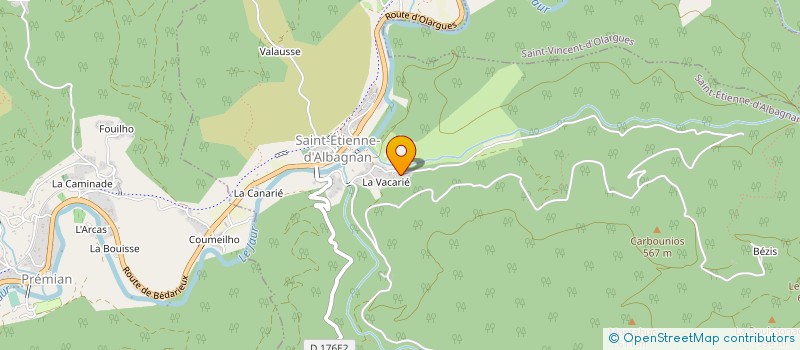 localisation de l'entreprise 802 104 448 à OLARGUES