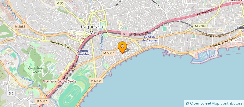 localisation de l'entreprise 802 105 189 à CAGNES-SUR-MER
