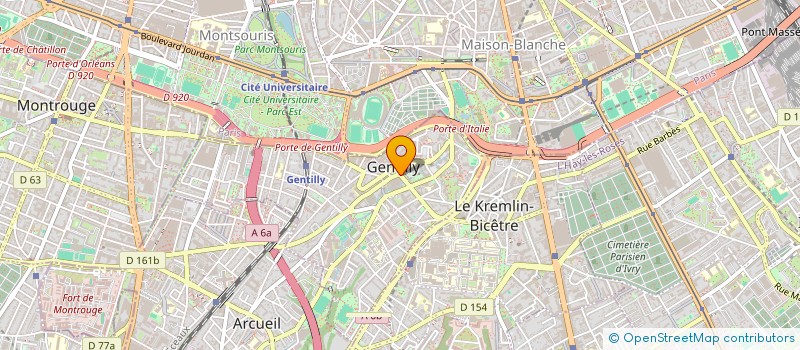 localisation de l'entreprise 802 107 425   GENTILLY