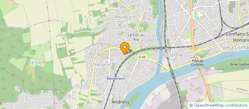 localisation de l'entreprise 802 111 294   ANDRESY