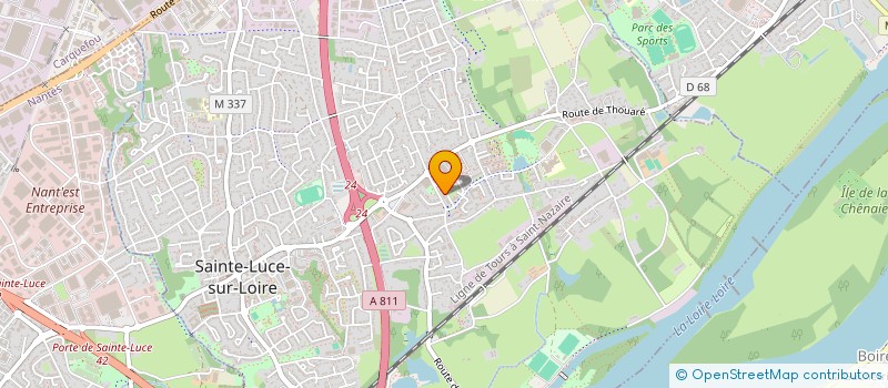 localisation de l'entreprise 802 126 011 à SAINT-SEBASTIEN-SUR-LOIRE