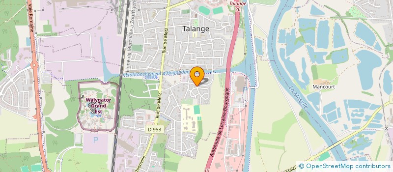 localisation de l'entreprise 802 140 244 à TALANGE