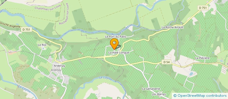 localisation de l'entreprise 802 143 131   ROCHEFORT-SUR-LOIRE