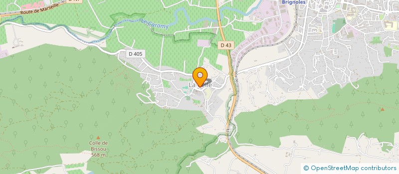 localisation de l'entreprise 802 150 524   LA CELLE