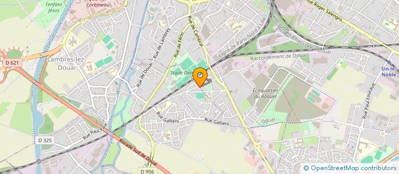 localisation de l'entreprise 802 155 242 à DOUAI