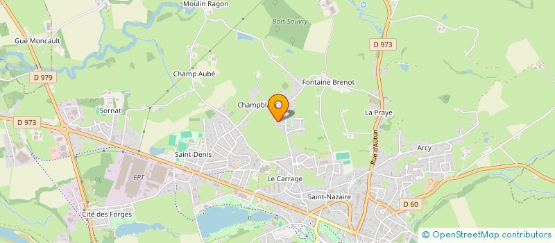 localisation de l'entreprise 802 165 894   BOURBON-LANCY