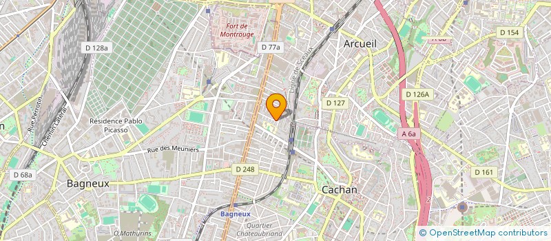 localisation de l'entreprise 802 168 427   AUBAGNE