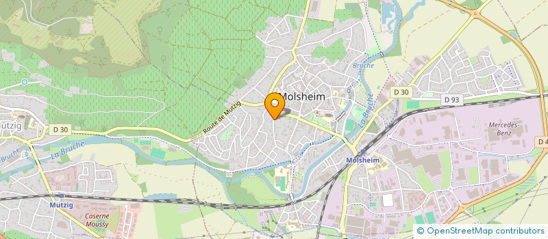 localisation de l'entreprise 802 184 317   MOLSHEIM