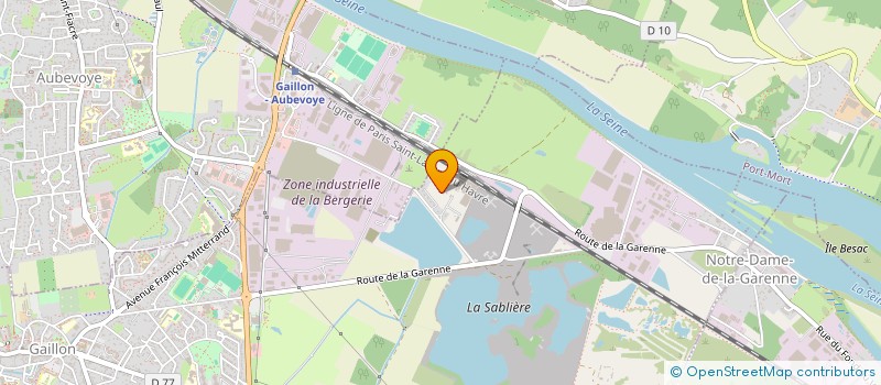 localisation de l'entreprise 802 204 537   GAILLON