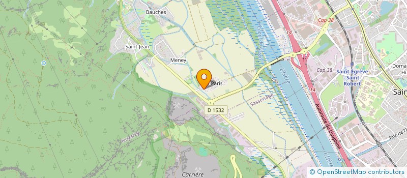 localisation de l'entreprise 802 222 794   VEUREY-VOROIZE