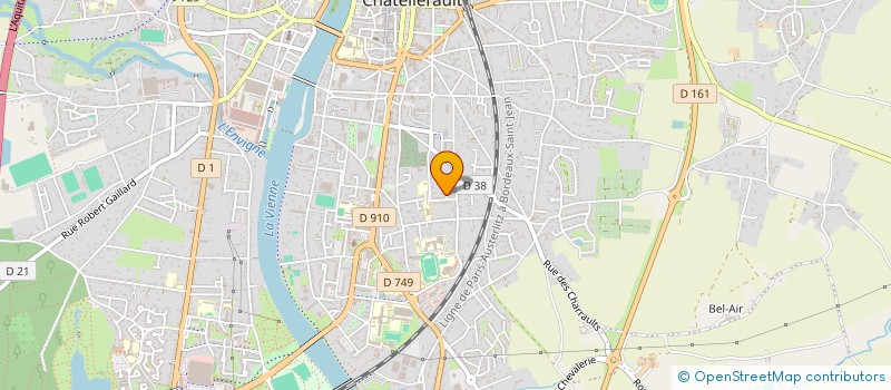 localisation de l'entreprise 802 230 235   CHATELLERAULT