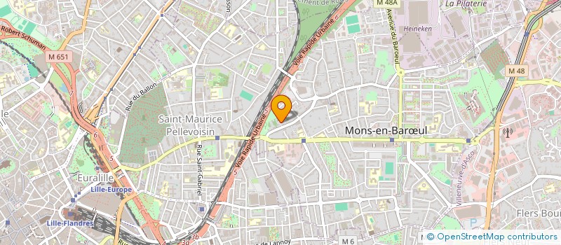 localisation de l'entreprise 802 242 339   MONS-EN-BARUL