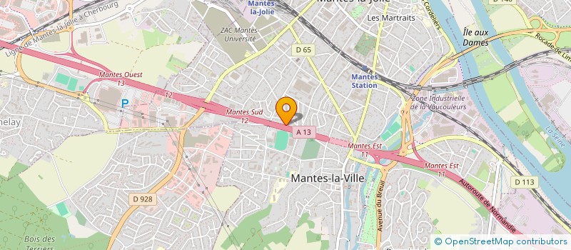 localisation de l'entreprise 802 252 551   MANTES-LA-VILLE