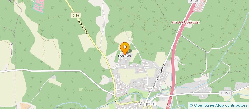 localisation de l'entreprise 802 255 448   MAGESCQ