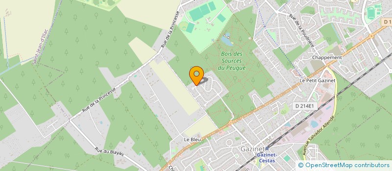 localisation de l'entreprise 802 263 103 à PESSAC
