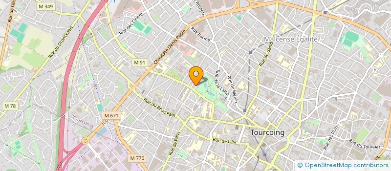 localisation de l'entreprise 802 270 470   TOURCOING