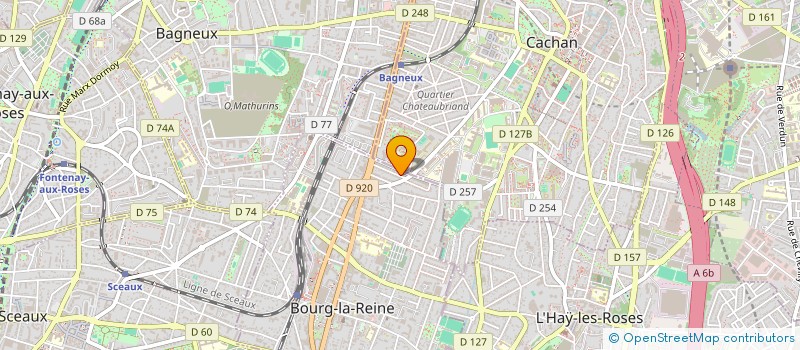 localisation de l'entreprise 802 271 098 à BOURG-LA-REINE
