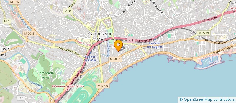 localisation de l'entreprise 802 274 092 à CAGNES-SUR-MER