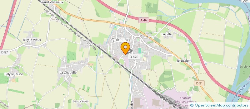 localisation de l'entreprise 802 276 196   QUINCIEUX