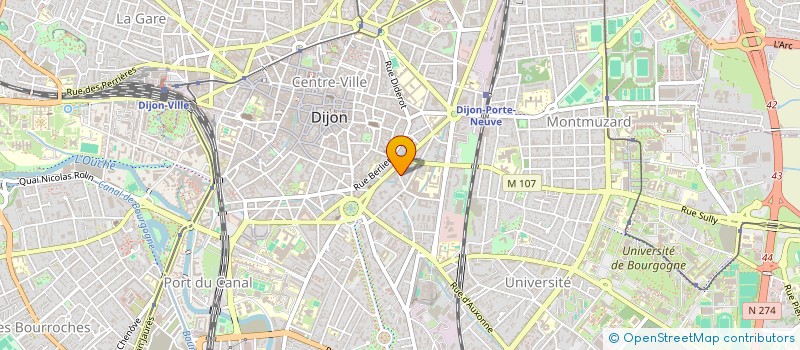 localisation de l'entreprise 802 283 127   DIJON