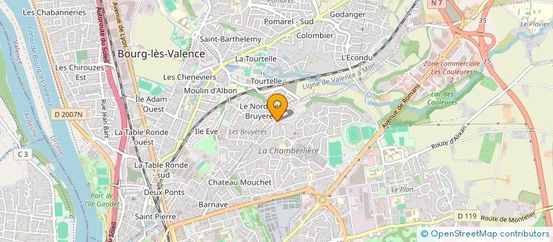 localisation de l'entreprise 802 287 821   VALENCE