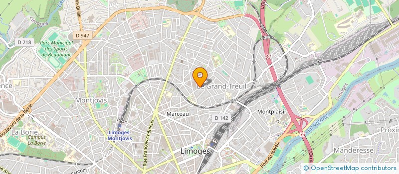 localisation de l'entreprise 802 292 185  à LIMOGES