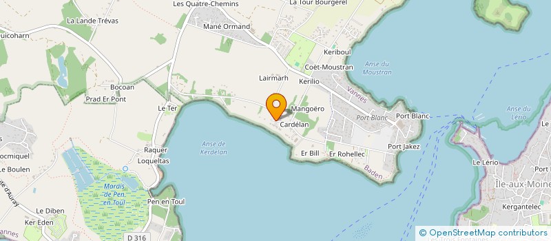 localisation de l'entreprise 802 298 935  à VANNES