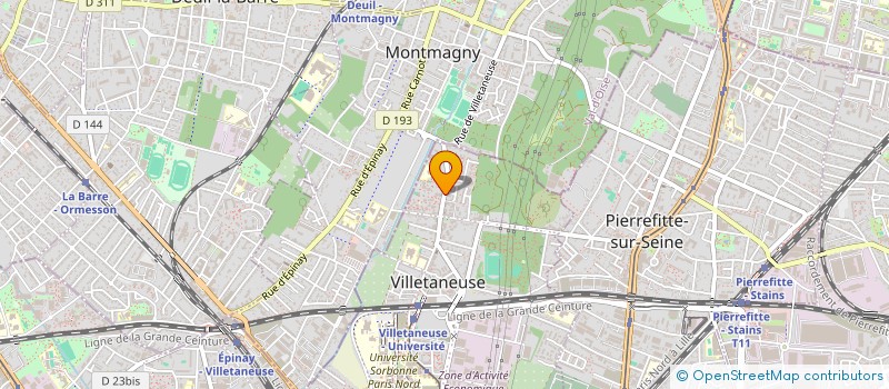localisation de l'entreprise 802 301 523 à VILLETANEUSE
