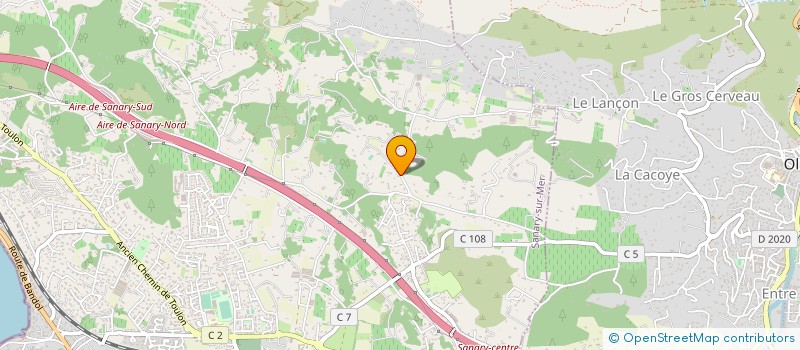 localisation de l'entreprise 802 305 854   SANARY-SUR-MER