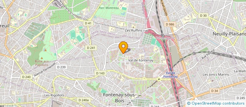 localisation de l'entreprise 802 307 884  à FONTENAY-SOUS-BOIS