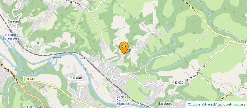 localisation de l'entreprise 802 340 281 à CAMBO-LES-BAINS