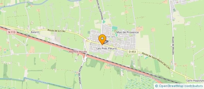 localisation de l'entreprise 802 345 249   ARLES