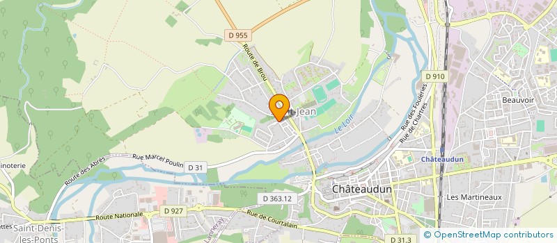 localisation de l'entreprise 802 379 032 à CLOYES-LES-TROIS-RIVIERES