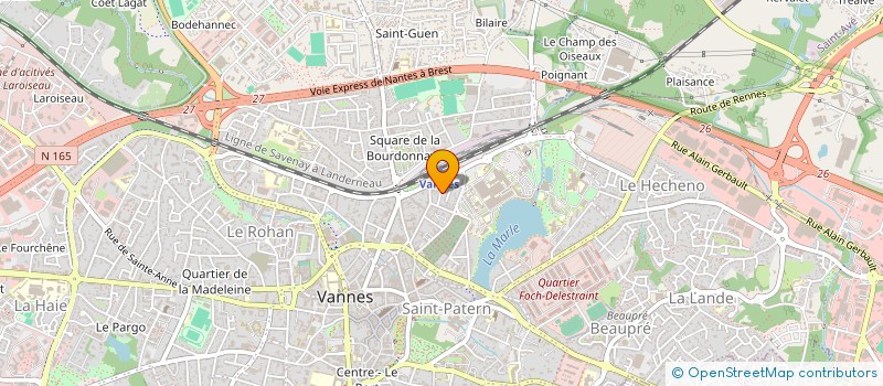 localisation de l'entreprise 802 379 818  à VANNES