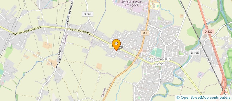 localisation de l'entreprise 802 385 427 à LABARTHE-SUR-LEZE