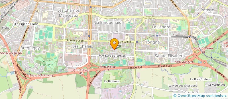 localisation de l'entreprise 802 399 717   SENS-DE-BRETAGNE