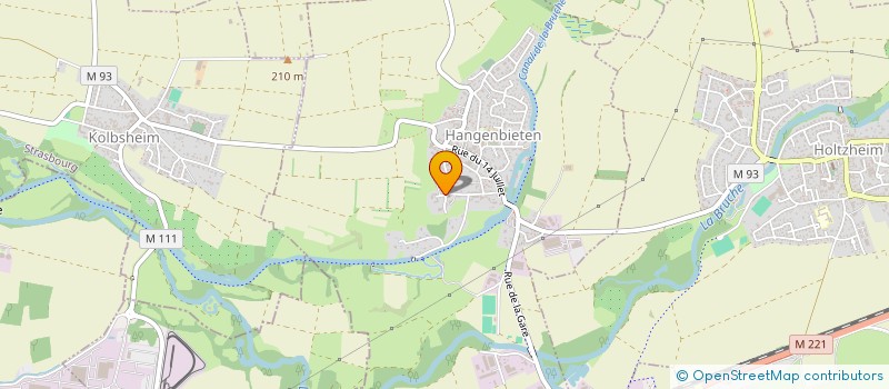 localisation de l'entreprise 802 407 734   HANGENBIETEN