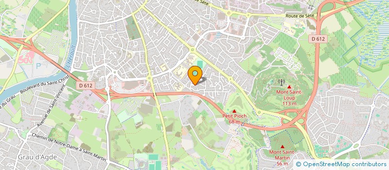 localisation de l'entreprise 802 431 031   AGDE