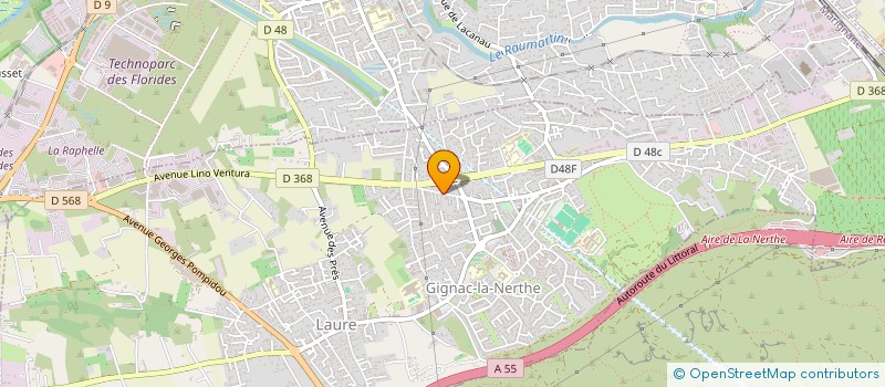 localisation de l'entreprise 802 432 195   GIGNAC-LA-NERTHE