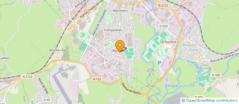 localisation de l'entreprise 802 435 719  à AURILLAC