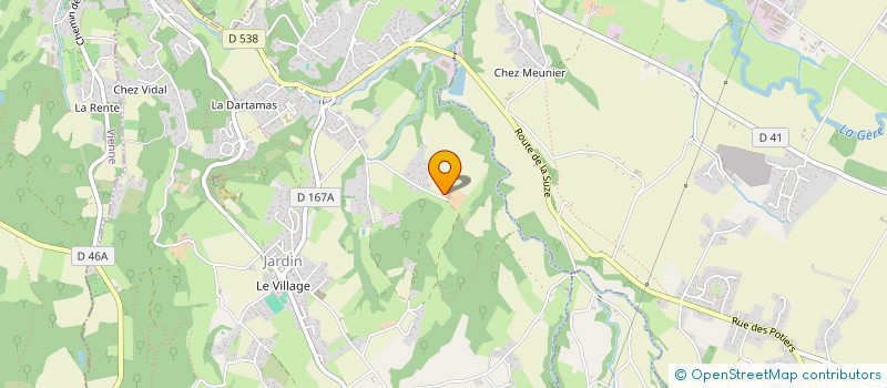 localisation de l'entreprise 802 442 236   JARDIN