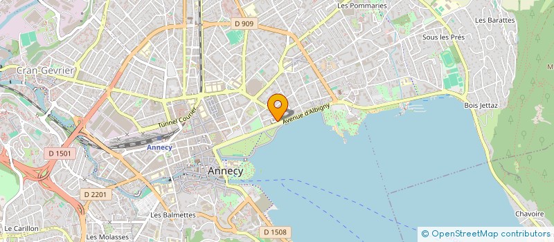 localisation de l'entreprise 802 448 423   ANNECY