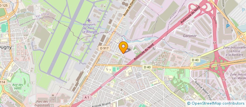 localisation de l'entreprise 802 451 583   LE BLANC-MESNIL