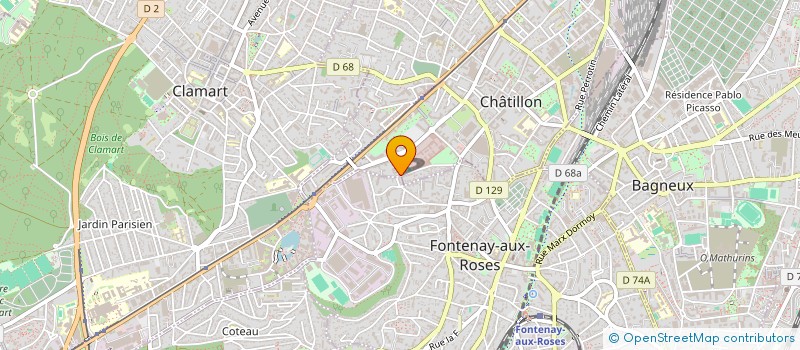 localisation de l'entreprise 802 472 373  à CHATILLON
