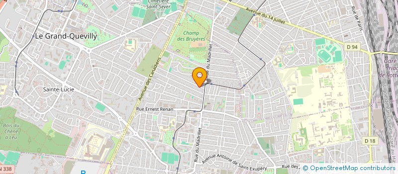 localisation de l'entreprise 802 487 199   OISSEL