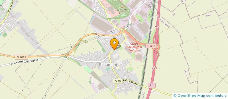 localisation de l'entreprise 802 492 793   AUBY